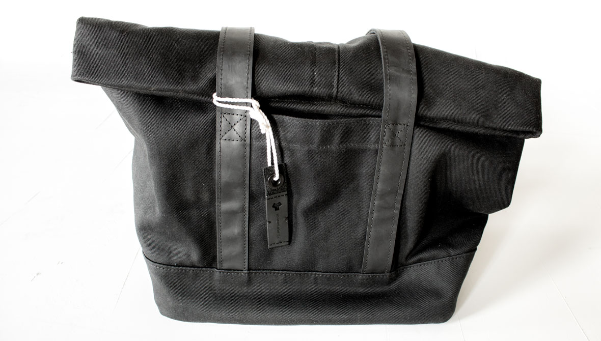 Day bag made of car airbag